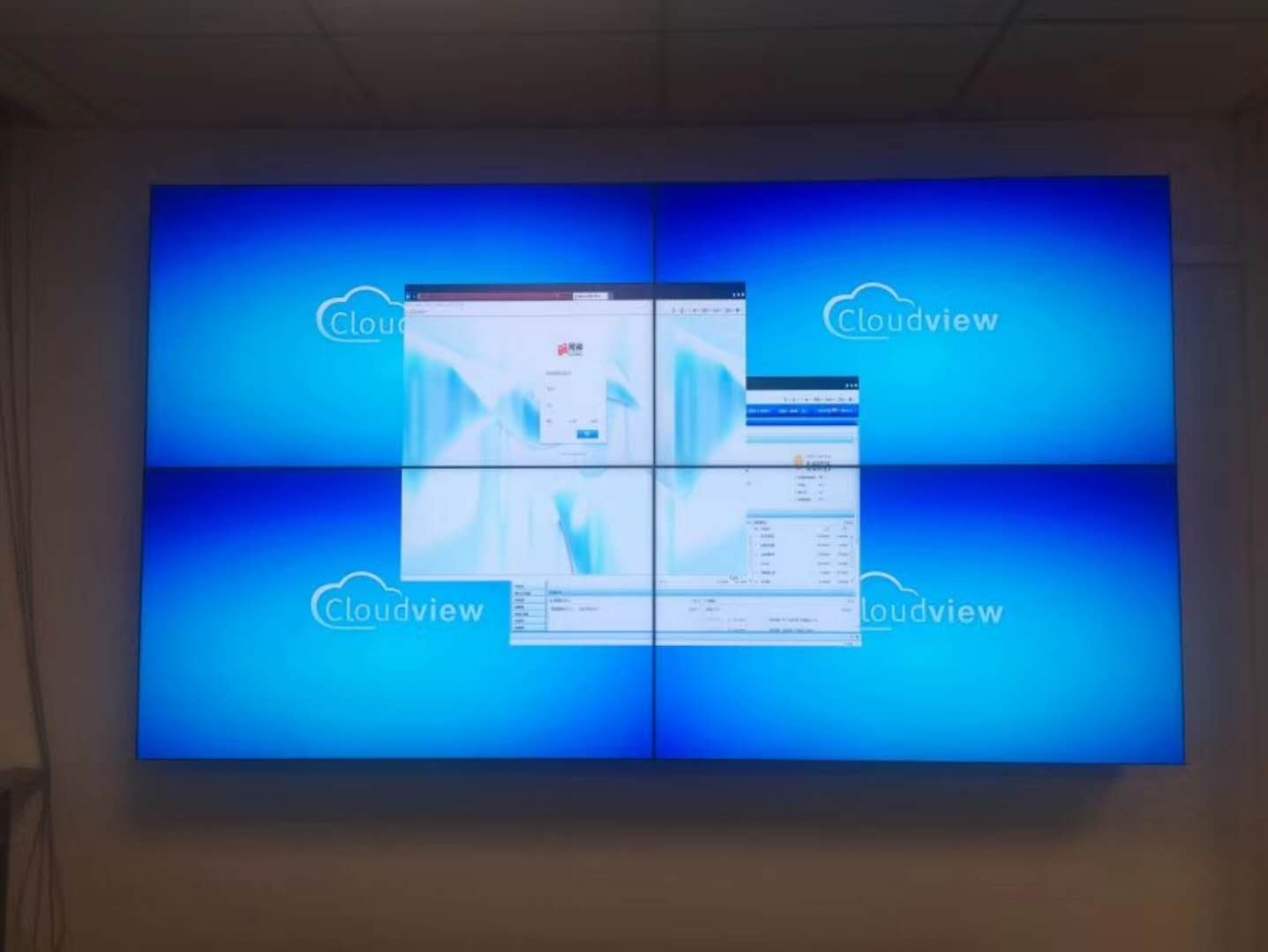 室内LED液晶拼接屏案例