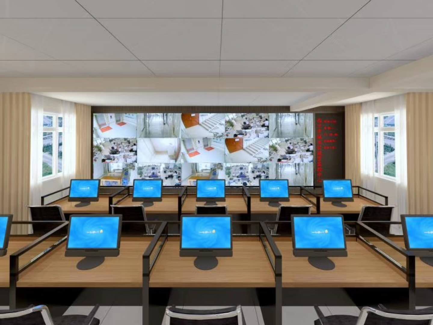 室内LED液晶拼接屏案例